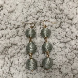 Grey Bauble Bar Earrings